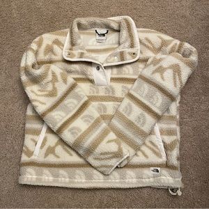 The North Face fleece 1/4 snap